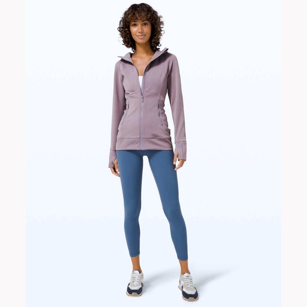 Lululemon Day Maker Hoodie Jacket (Size 6, Lunar Rock)